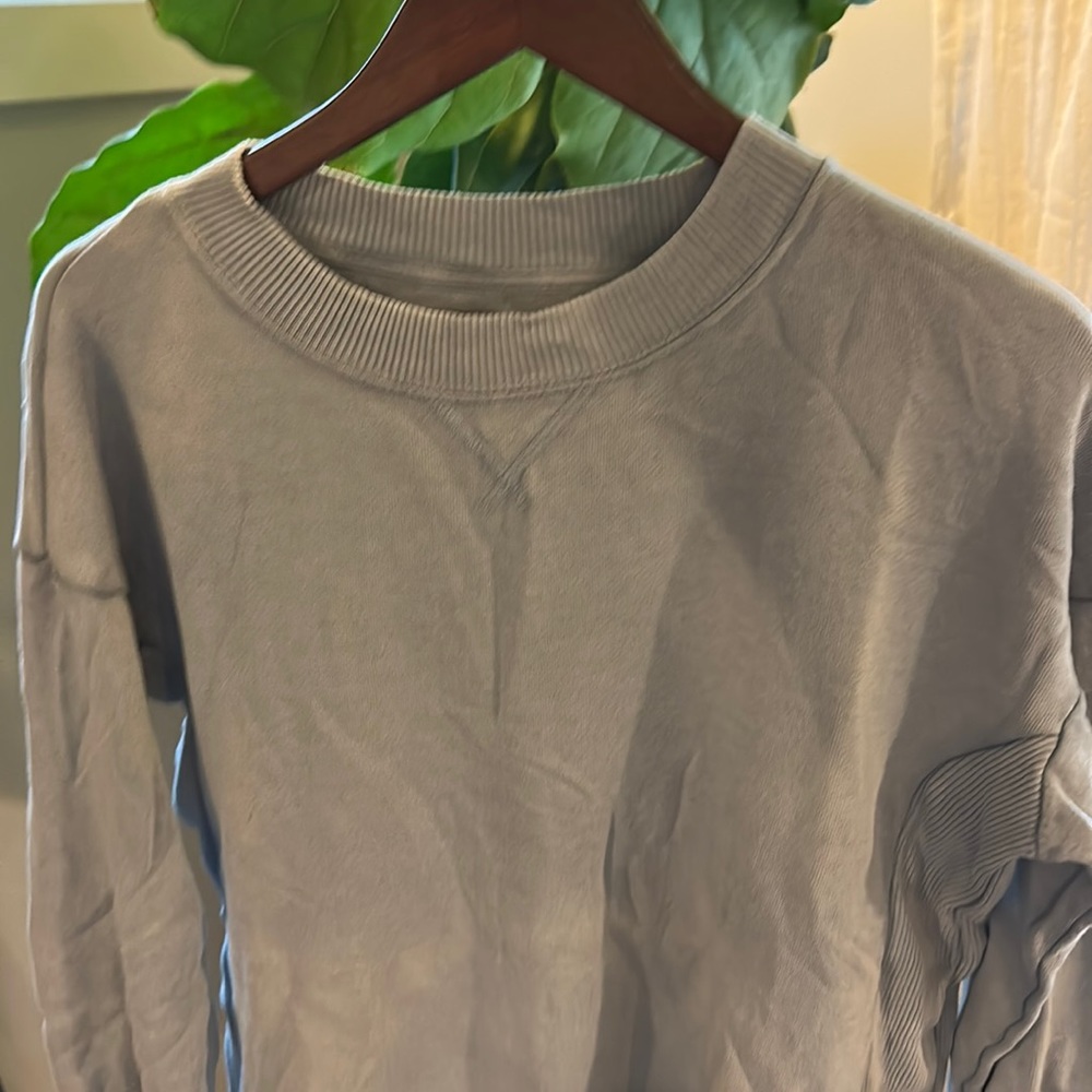 Arie light blue/grey small sweater
